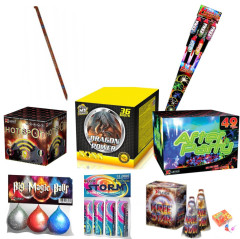 Silvestrovský balíček - Pyrotechnik amatér od 18 let